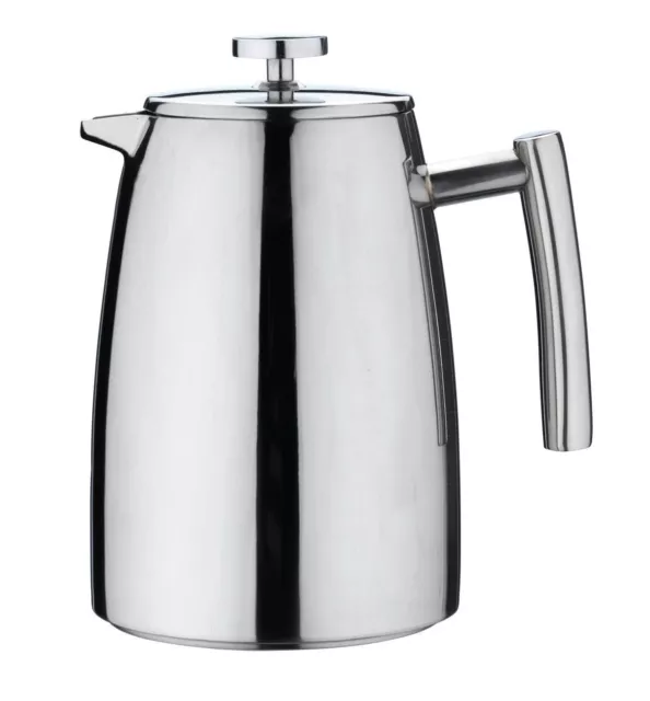 Grunwerg 3 Cups Belmont Double Wall Stainless Steel Cafetiere Coffee Maker HFD03