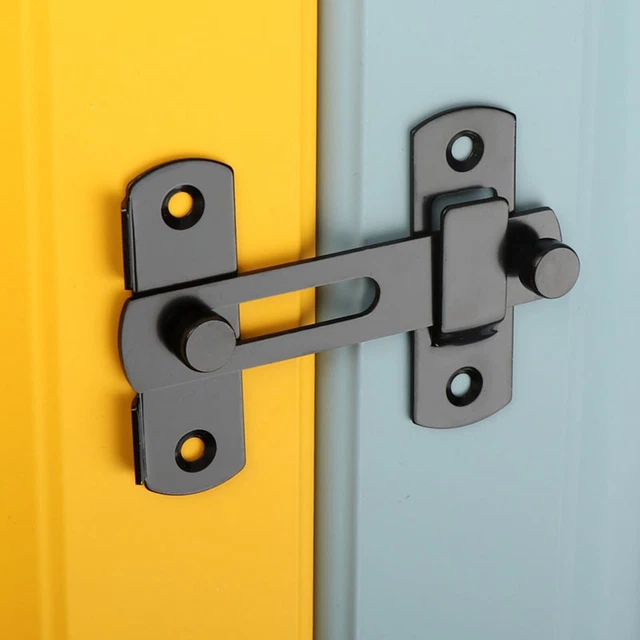 Door Bolts, 2 Pieces Stainless Steel Latch Sliding Door Lock, Surface Mounted Slide Bolt For All - View #9