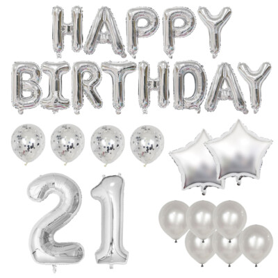 per compleanni decorazione da 32 pollici misura XXL Happy Birthday 19 anni blu feste con numero 19 elio numero 19 matrimoni Jrzyhi Palloncino con numeri 19 per compleanno 