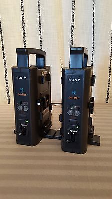 ION SONY BC-M50 Double Battery Charger Ni-MH Ion Energy 