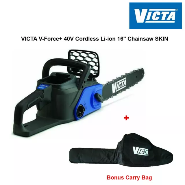 VICTA V-Force+ 40V Cordless Li-ion 16" (420mm) OregonBar Chain Saw Chainsaw SKIN