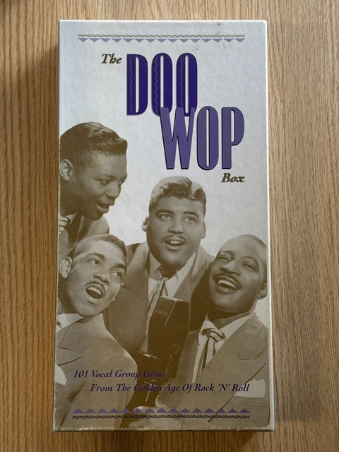 THE DOO WOP Box #1 101 vocal group gems, includes 4 CDs plus