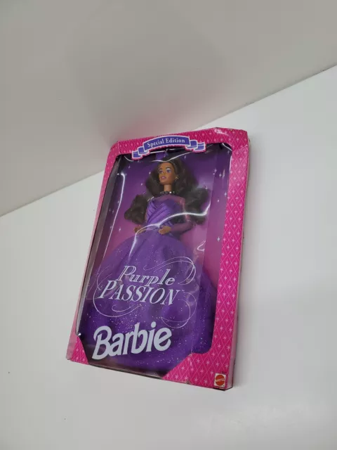 VTG. Mattel Barbie Special Edt. 13554 Purple Passion Doll IOB