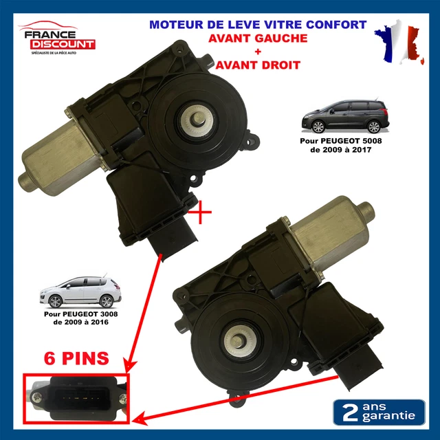 2 Módulos De Confort Temic Eléctricos Para Elevalunas + Conector, Compatibles Con Renault Megane 2, Clio 3, Laguna 2, Etc.