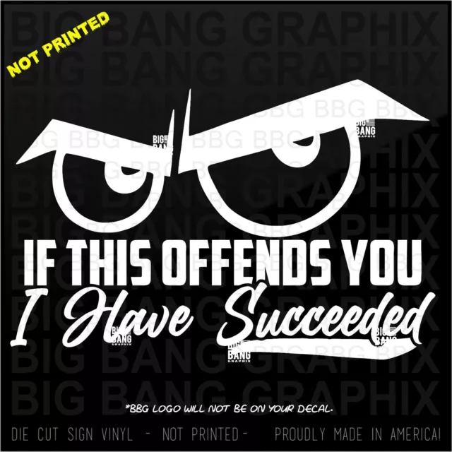 Vinyl Decal Sticker Funny Trucker Biker Redneck Diesel 4x4 Truck Car SUV Window