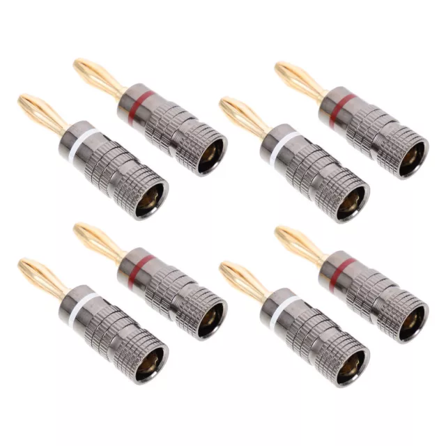 10 Pcs Stecker Für Lautsprecherkabel Kupfer Lautsprecherkabelanschluss