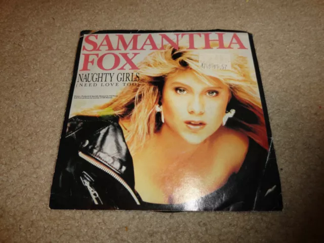 Samantha Fox Record Naughty Girls Dream City Vinyl 45rpm W Sleeve 6 39 Picclick