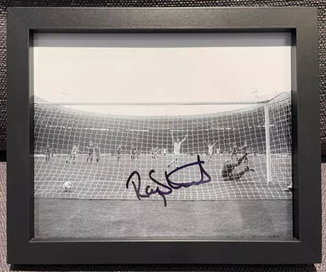 Ray Stewart - West Ham United Legend - Original Signed & Framed Photo with COA