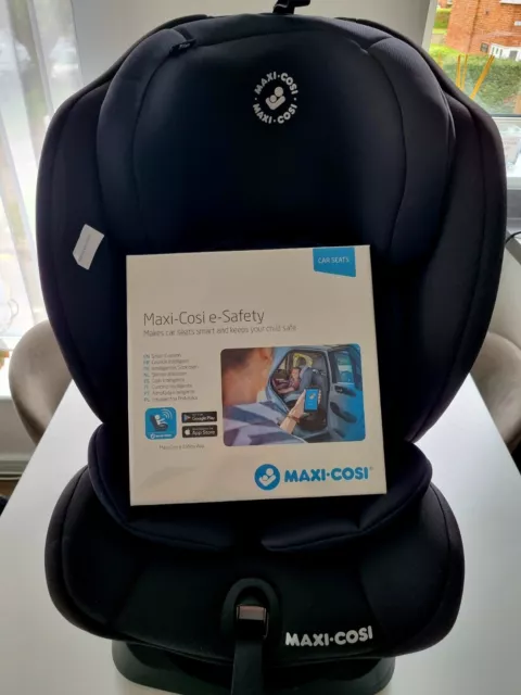 Nuevo asiento de coche Maxi-Cosi Titan - auténtico negro + cojín inteligente Maxi Cosi e-Safety