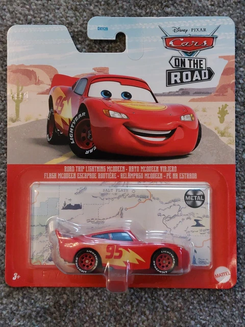 DISNEY PIXAR CARS ROAD TRIP LIGHTNING McQUEEN Die Cast On The Road £7. ...