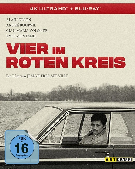 Vier im roten Kreis - 4K Ultra HD # UHD+BLU-RAY-NEU