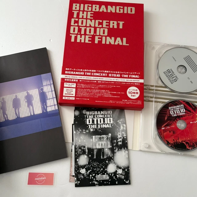 BIGBANG 10 THE CONCERT 0.TO.10 FINAL Blu-ray+CD Deluxe Ltd Edition