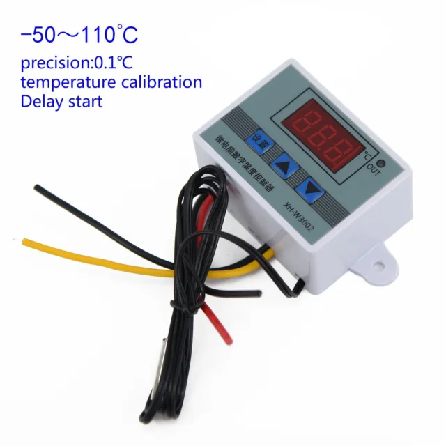 Greluma 1 Pièce Régulateur de température numérique AC 110 V-220 V