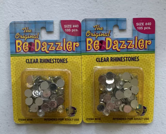 The Original Bedazzler Clear Rhinestones Refill - 300 Pieces