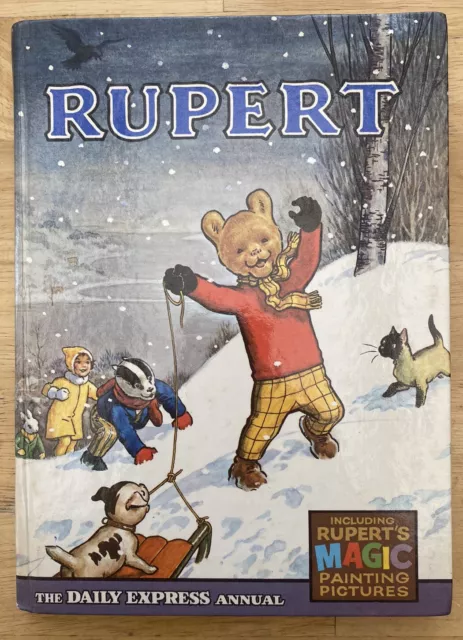 Rupert Annual 1967 Not Inscribed Not clipped Magic Paintings Untouched Very Fine