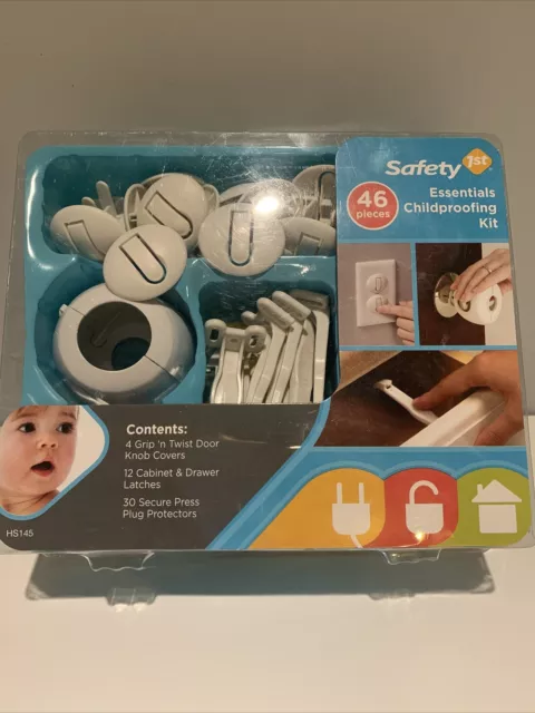 Safety 1st Essentials Child Proofing Kit 46 Pieces Doors and Plugs Protectors