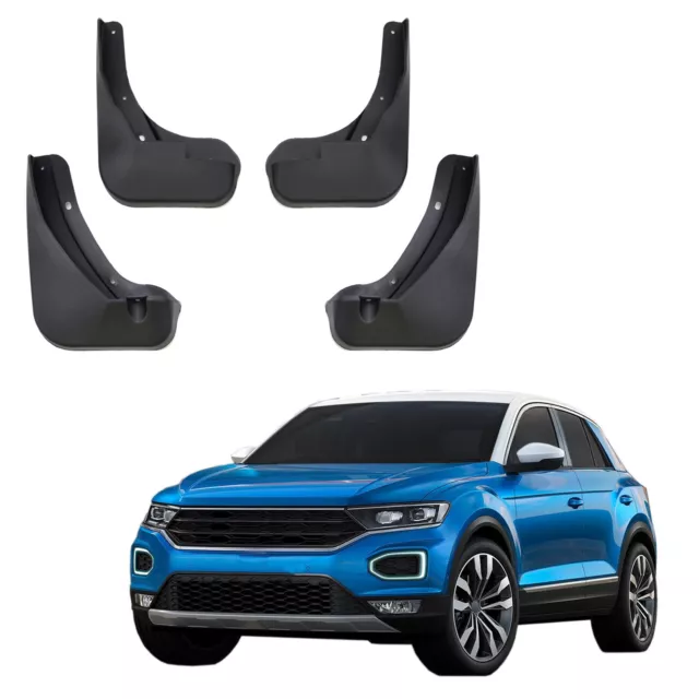 Schmutzfänger 4er Set vorne + hinten für VW T-ROC 2017-2021