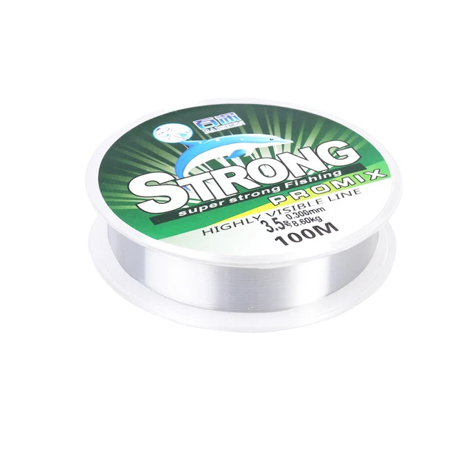 100 M hilo de nailon hilo de fluorocarbono línea de pesca monofile exterior