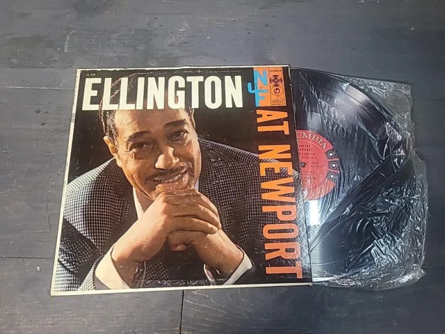 DUKE ELLINGTON -At Newport -1956 LP CL 934 Rare Vintage Record Nice 33rpm JAZZ