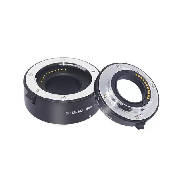 Alloy Macro Auto Focus Extension Tube Ring for Panasonic Olympus M4/3 M43 Mount