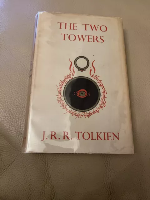 J.R.R. TOLKIEN Lord Of The Rings The Two Towers Allen 1ST 9th Imp Hard Cover