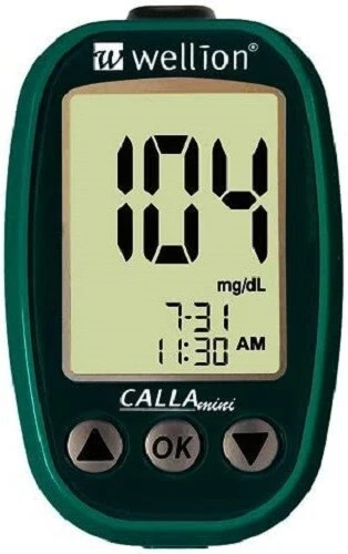 Mini set gasolina mmol/l medidor de azúcar en sangre nuevo embalaje original