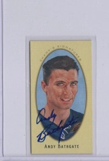 2011 Parkhurst Champions Champ's Signatures Andy Bathgate #9 Auto