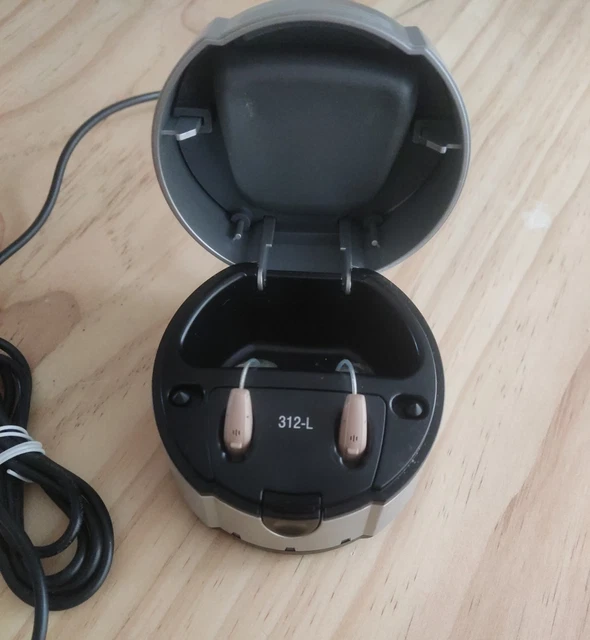 Appareil Auditif Siemens Pure 501 XCL Rb - Avec Boîte De Rangement, Fonctionne, Occasion
