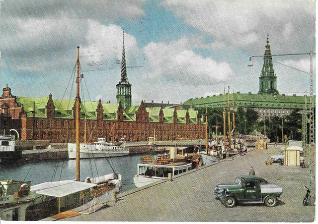 POSTCARD DÄNEMARK DENMARK Danmark Kopenhagen Copenhagen Kobenhavn 1961 ...