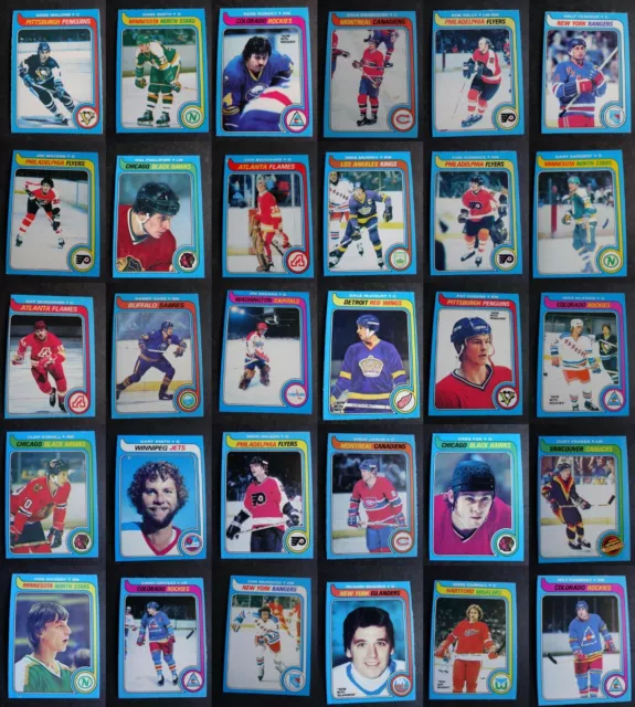 1979-80 OPC O-Pee-Chee Hockey Cards Complete Your Set U You Pick List 1-200