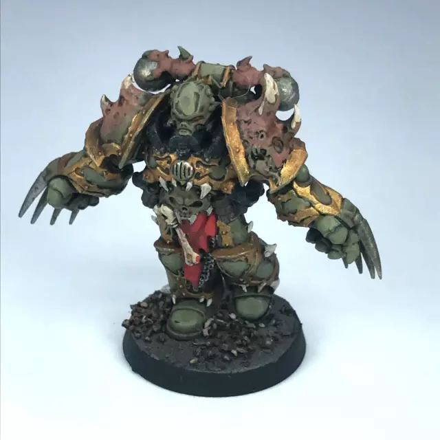 Guardia de la Muerte Chaos Nurgle Champion - Pintado - Warhammer 40K X2678