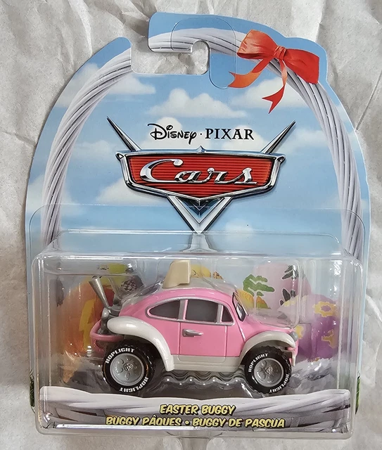 2024 DISNEY PIXAR Cars LIGHTNING McQUEEN * EASTER BUGGY * METAL New