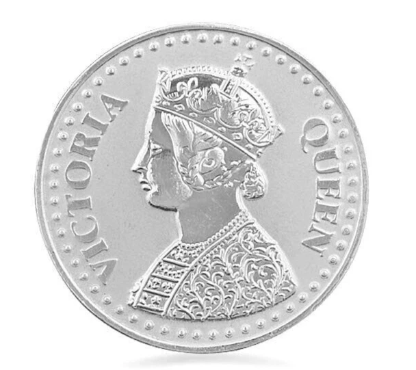 PC Jeweller 999 Purity 10g Queen Victoria Silver Coin
