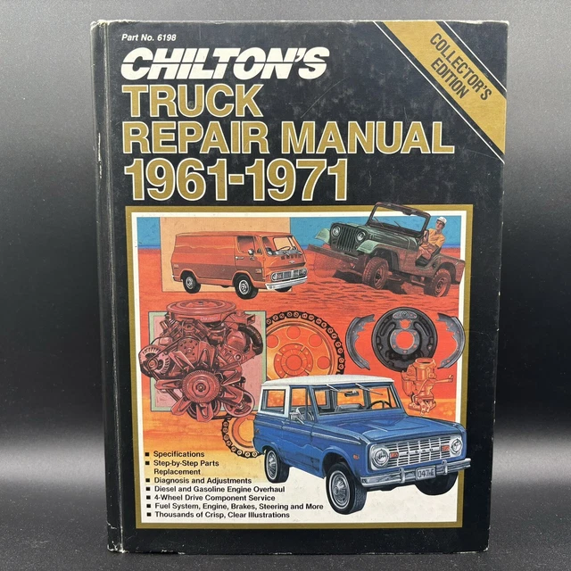 洋書 Chilton's Truck Repair Manual, 1961-71 Chilton's Truck Repair Manual 1961-1971: Light and Medium