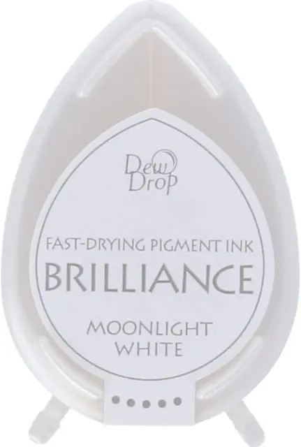 Brilliance Dew Drop Inkpad, Moonlight White