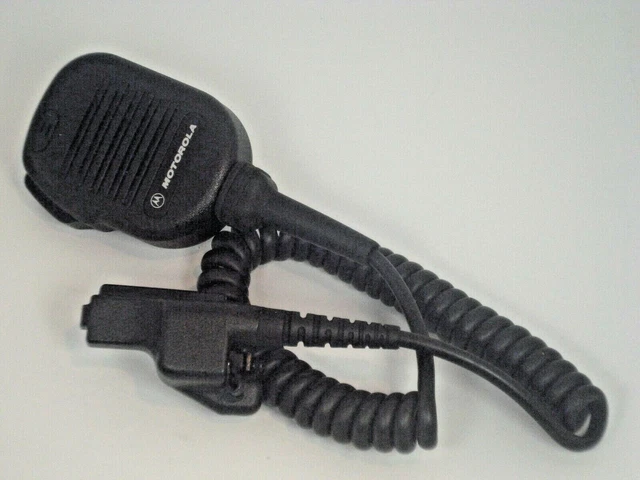 Motorola NMN6191C Noise Cancelling Remote Speaker Microphone. New old stock
