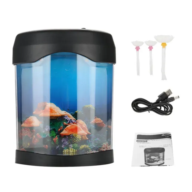 USB Aquarium Light Desk Mini Fish Tank Mood LED Lighting Color Changing HOT