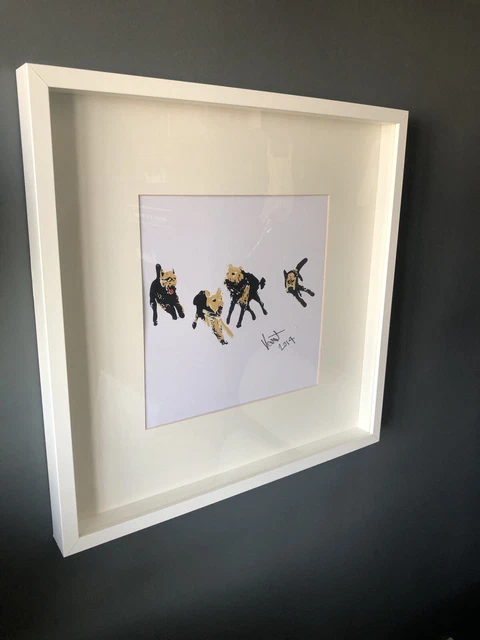 Welsh Terrier Framed Print - Limited Edition