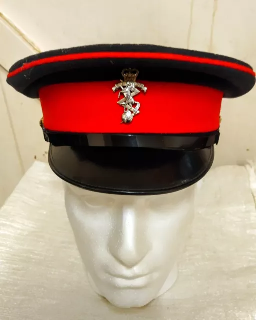 REME Royal Electrical & Mechanical Engineer PEAKED CAP WITH BADGE BRITISH ARMY