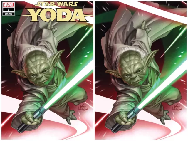 Star Wars Yoda #1 In-Hyuk Lee Variant Cover Set (A&B) Marvel Comics Nov 2022