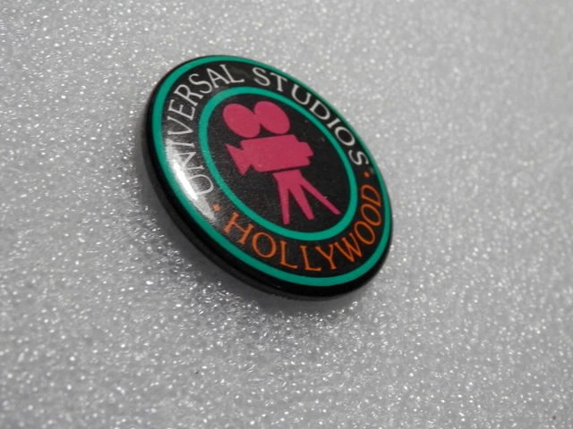 Universal Studios Hollywood Fridge Magnet • Souvenir 1991 Vintage 1.75" 2