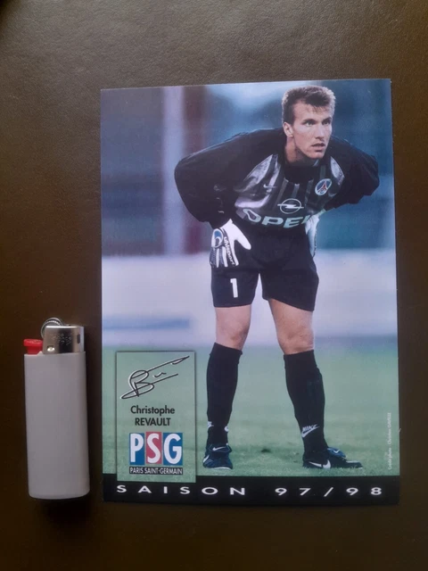 Carte Paul Le Guen - PSG Saison 97/98 - Carte Postale De Collection