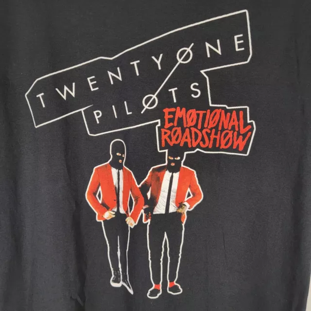 TWENTY ONE PILOTS 2016 - 2017 Emotional Roadshow Mens Concert T Shirts