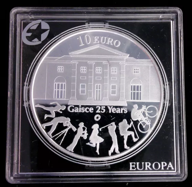 Irlande - Eire - 10 Euro En Argent 2010 - Gaisce 25 Ans - Rare!!!!