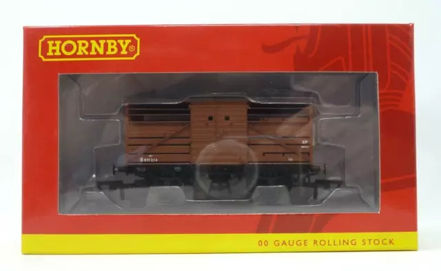 Hornby R6826A Br 10 Ton Bullied Cattle Wagon B891214 Oo Gauge