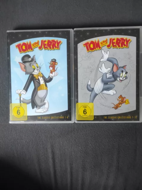 Tom & und Jerry Sammlung 12 DVDs Folge 1 - 12 The ultimate Classic Collection 1A