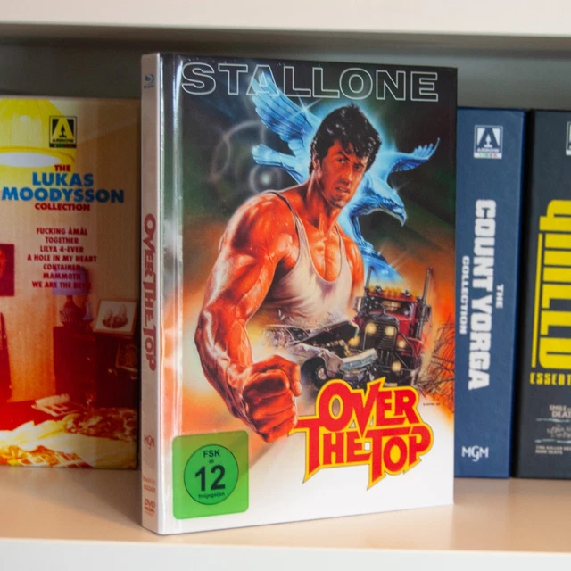 OVER THE TOP Mediabook (Blu-ray) | Sylvester Stallone | OOP | NEU & OVP ...