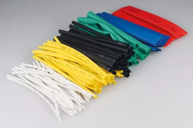 Shrink Tube Assortiment,100-teilig En Sortimentstüte, Multicolore