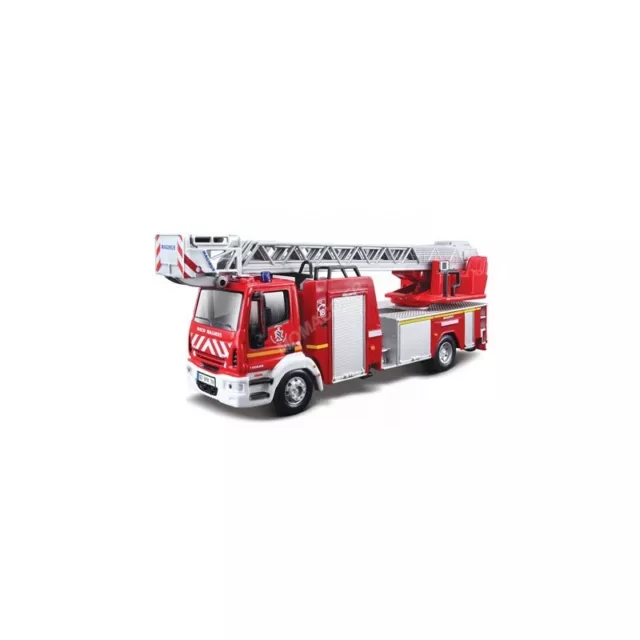 Camion de pompier Burago à l'échelle 1/55ème Modèle Aléatoire