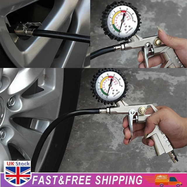 Digital Tire Pressure Meter 220 PSI Dial Pressure Meter Gauge for Car Auto Truck
